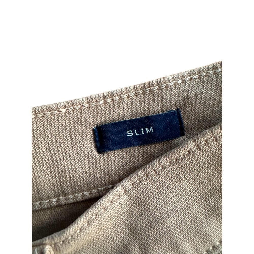 J.Crew Flex Slim Fit Mens Pants Beige Size 33x30 Made In Cambodia NWOT Preppy - Picture 5 of 15